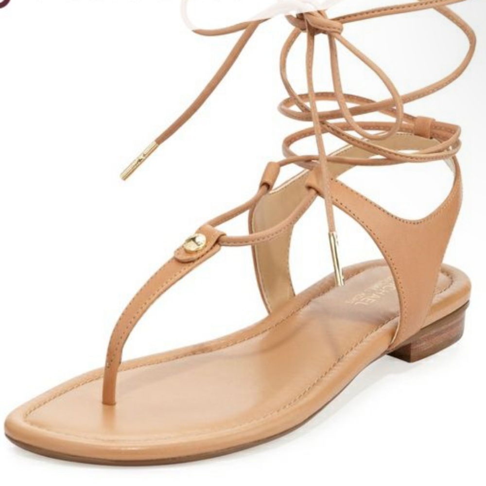 MK Gladiator Tie-up Sandals